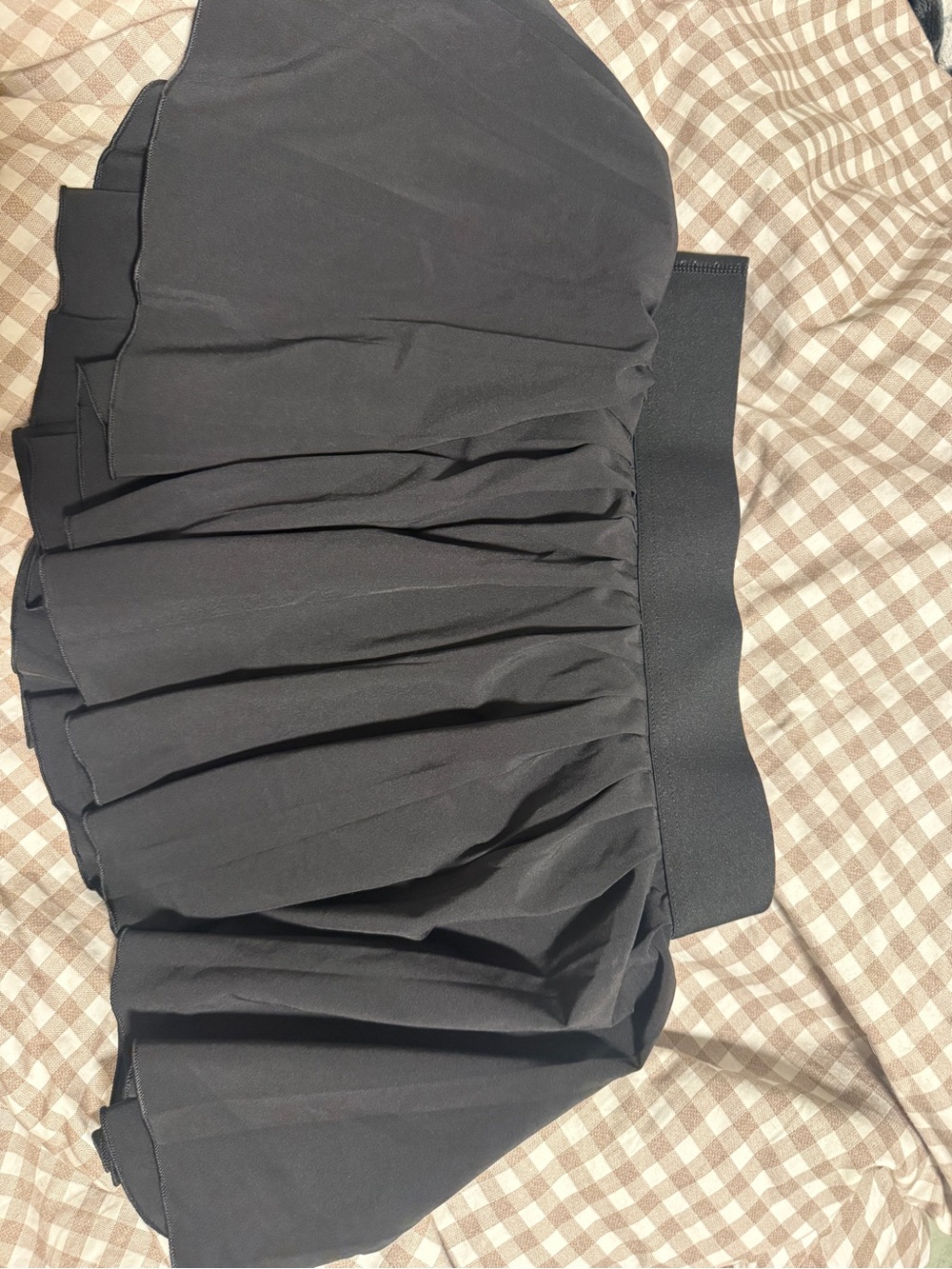 TNA Black Tennis skirt